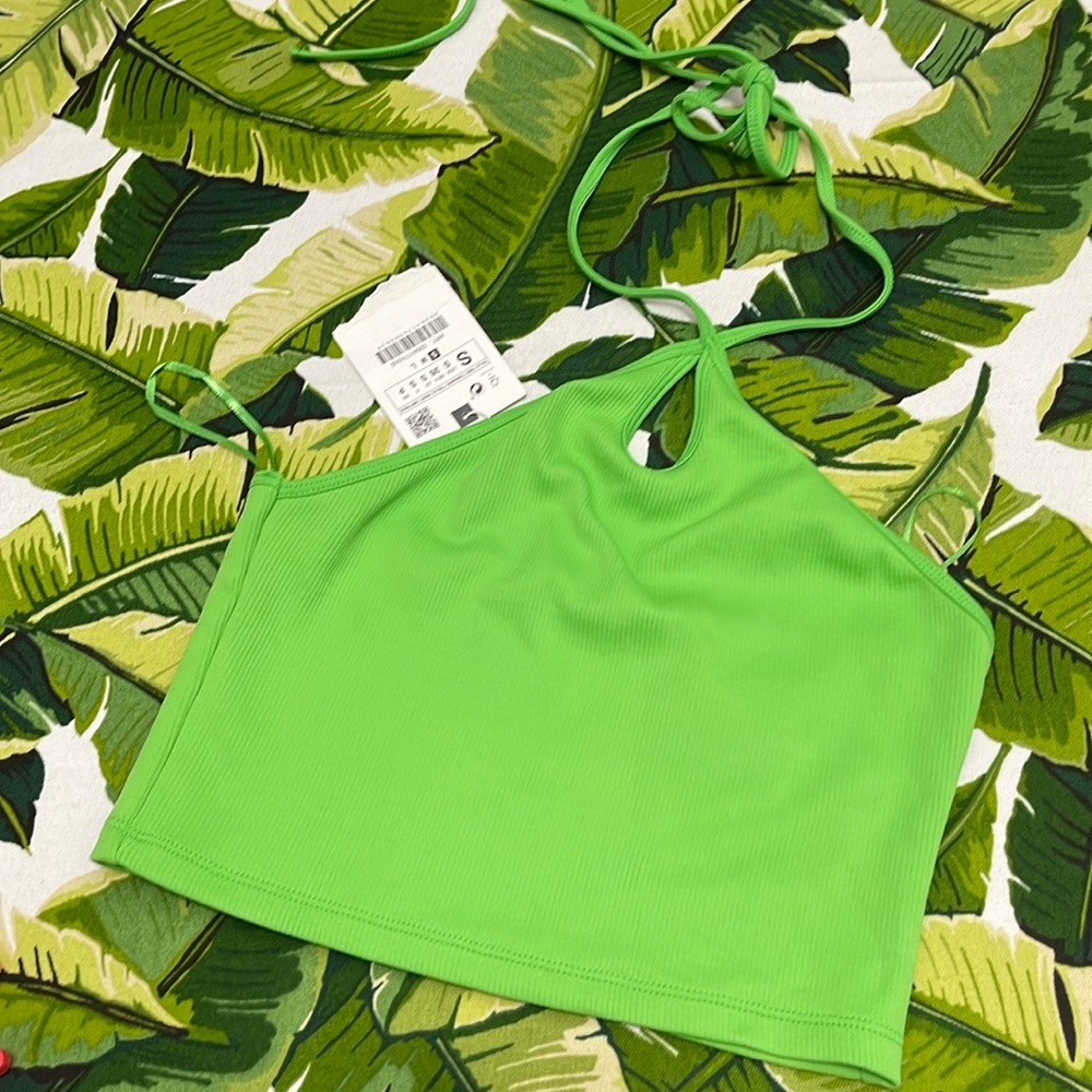 NWT ZARA crop Top
